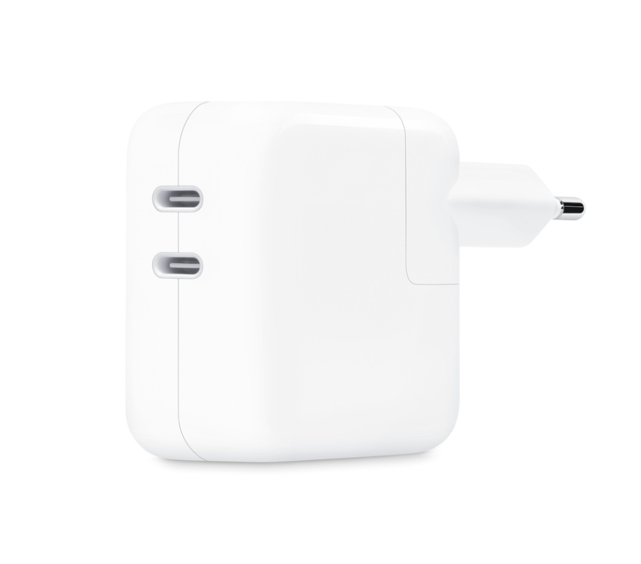 iphone 35W USB-C Dual Port Power Adaptor