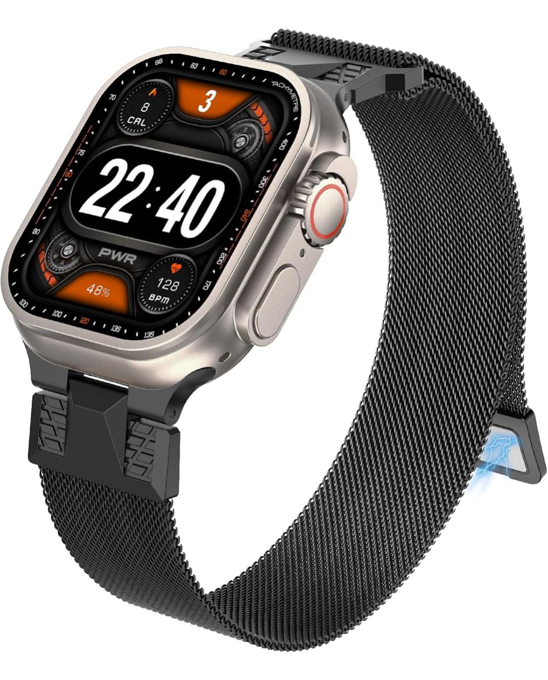 Apple Watch Ultra/ Ultra 2 Metal Magnetic Band