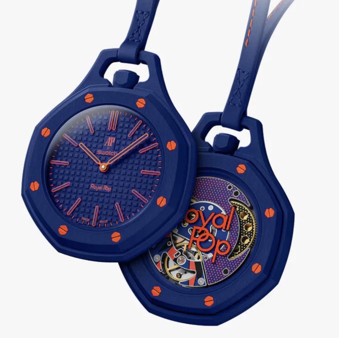 Swatch AUDEMARS PIGUET the Royal pop Strap