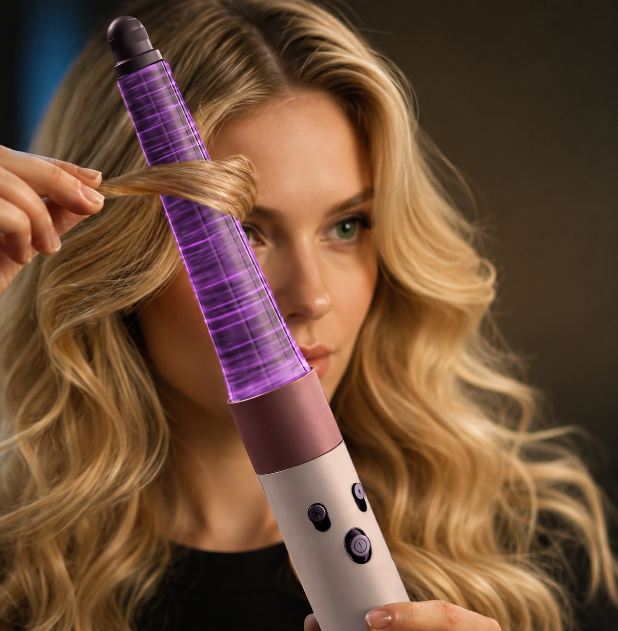 Dyson Airwrap i.d.saç şekillendirme ve kurutma seti  (Vinca Mavisi ve Topaz)